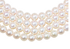 Natural Fine White Freshwater Pearl Strand - Round - China - AAA Grade