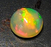 10.5mm Welo Opal Round Cabochon AAA+ Rainbow Flash Loose Ethiopian