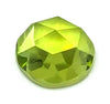 Natural Extra Fine Green Peridot Round Rose Cut Cabochon AAA