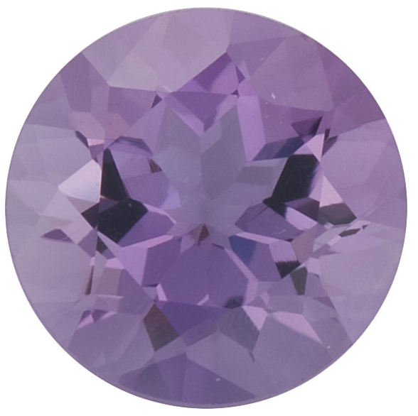 Natural Fine Lilac Violet Amethyst - Round - Brazil - Select Grade - NW Gems & Diamonds
