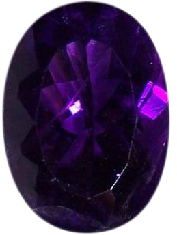 Natural Fine Deep Purple Amethyst - Oval - Zambia - Top Grade - NW Gems & Diamonds
