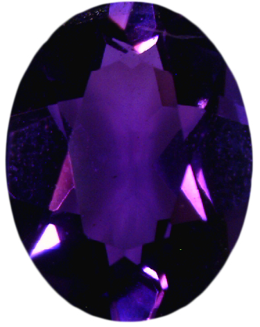 Natural Fine Intense Purple Amethyst - Oval - Zambia - Top Grade - NW Gems & Diamonds
