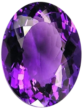 Natural Fine Royal Purple Amethyst - Oval - Africa - Top Grade - NW Gems & Diamonds
