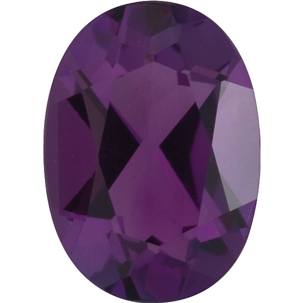 Natural Fine Purple Amethyst - Oval - Brazil - Top Grade - NW Gems & Diamonds
