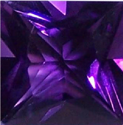 Natural Fine Deep Purple Amethyst - Square Princess - Zambia - Top Grade - NW Gems & Diamonds

