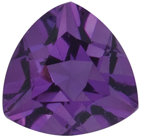 Natural Fine Purple Amethyst - Trillion - Brazil - Top Grade - NW Gems & Diamonds
