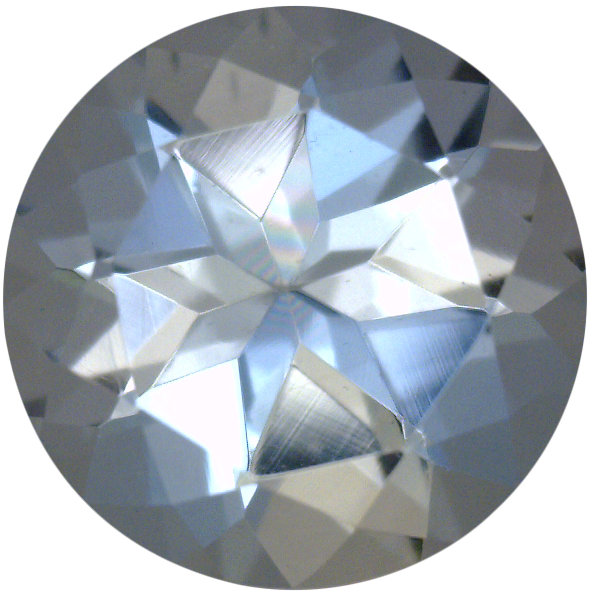 Natural Fine Pale Blue Aquamarine - Round - Zambia - Select Grade - NW Gems & Diamonds
