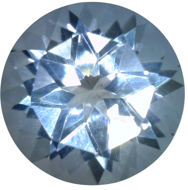 Natural Fine Light Baby Blue Aquamarine - Round - Zambia - Select Grade - NW Gems & Diamonds
