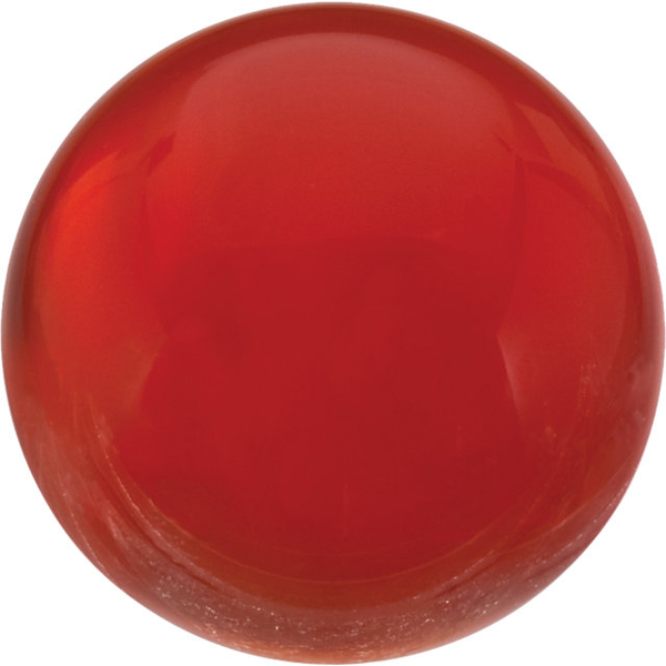Natural Fine Orange Red Carnelian - Round Cabochon - Uruguay - Top Grade - NW Gems & Diamonds
