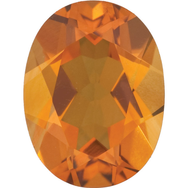 Natural Fine Orange Gold Citrine - Oval - Brazil - Top Grade - NW Gems & Diamonds
