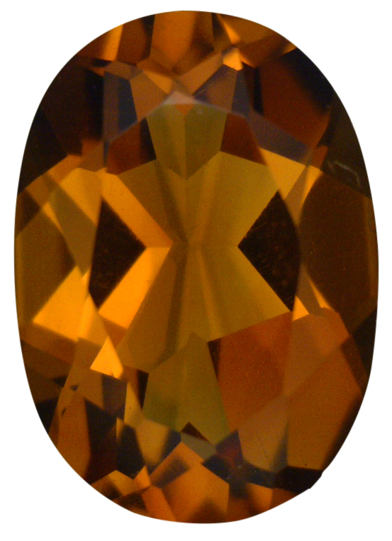 Natural Extra Fine Deep Orange Gold Madeira Citrine - Oval - Brazil - Extra Fine Grade - NW Gems & Diamonds
