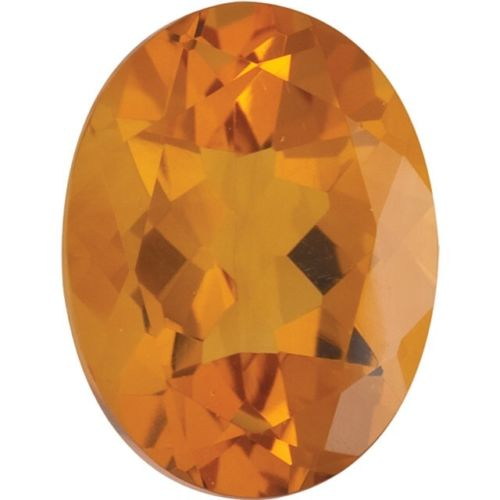 Natural Fine Deep Orange Gold Madeira Citrine - Oval - Rio Grande, Brazil - Top Grade - NW Gems & Diamonds
