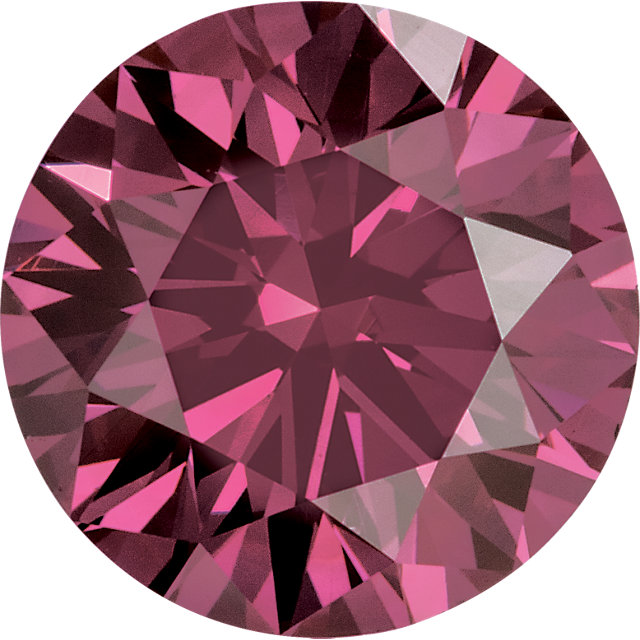 Natural Extra Fine Rich Pink Diamond - Round - VS2-SI1 - Africa - Extra Fine Grade