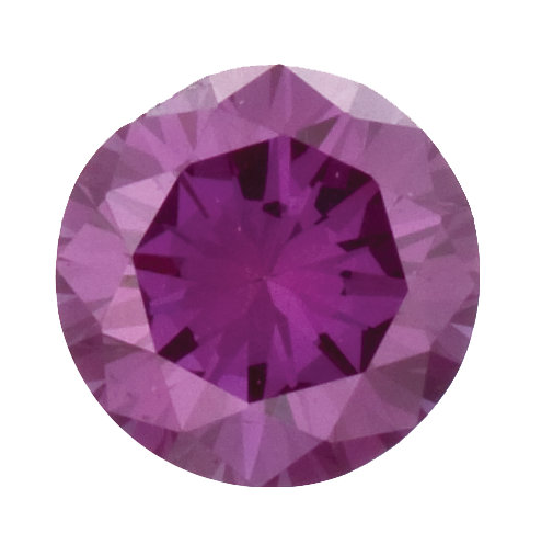 Natural Fine Violet Purple Diamond - Round - VS2-SI1 - Africa - NW Gems & Diamonds
