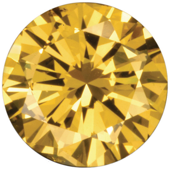 Natural Fine Yellow Diamond - Round - VS2-SI1 - Africa - NW Gems & Diamonds
