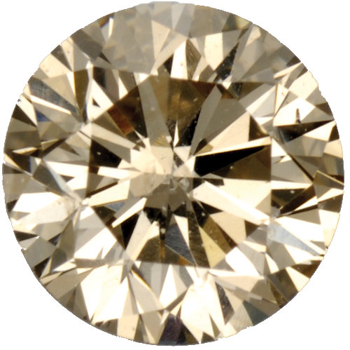 Natural Fine Light Brown Diamond - Round - VS2-SI1 - Africa - NW Gems & Diamonds
