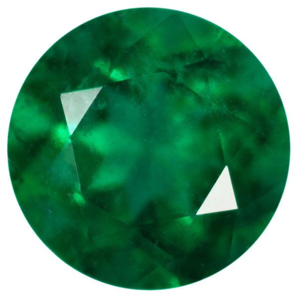 Natural Extra Fine Deep Green Emerald - Round - Brazil - AAA+ Grade