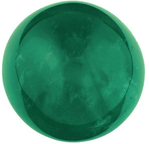 Natural Extra Fine Deep Green Emerald - Round Cabochon - Sandawana, Mozambique - Extra Fine Grade - NW Gems & Diamonds
