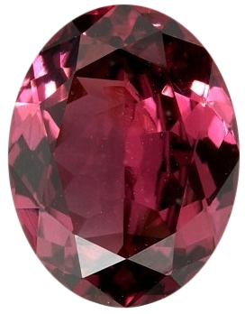 Natural Fine Rich Rose Red Rhodolite Garnet - Oval - Tanzania - Top Grade - NW Gems & Diamonds
