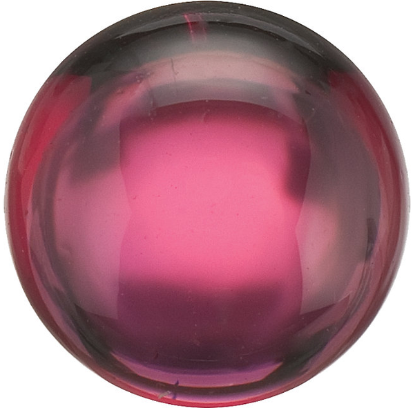 Natural Extra Fine Pink Raspberry Red Rhodolite Garnet - Round Cabochon - Sri Lanka -AAA+ Grade