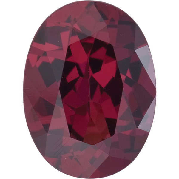 Natural Fine Deep Plum Red Rhodolite Garnet - Oval - Madagascar - Top Grade - NW Gems & Diamonds
