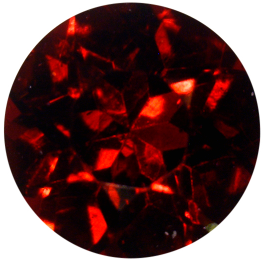 Natural Fine Dark Red Garnet - Round - Mozambique - Top Grade - NW Gems & Diamonds
