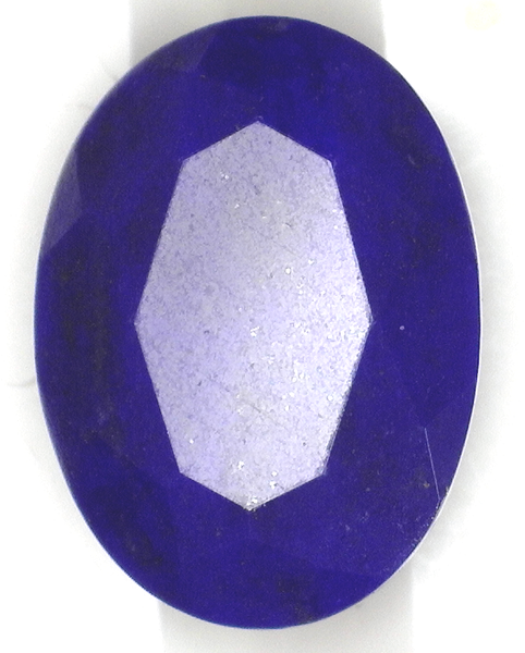 Natural Extra Fine Deep Blue Lapis Lazuli - Oval Faceted - Afghanistan - AAA+ Grade