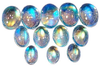 Natural Extra Fine Rainbow Moonstone - Oval Cabochon - Sri Lanka - Extra Fine Grade - NW Gems & Diamonds
