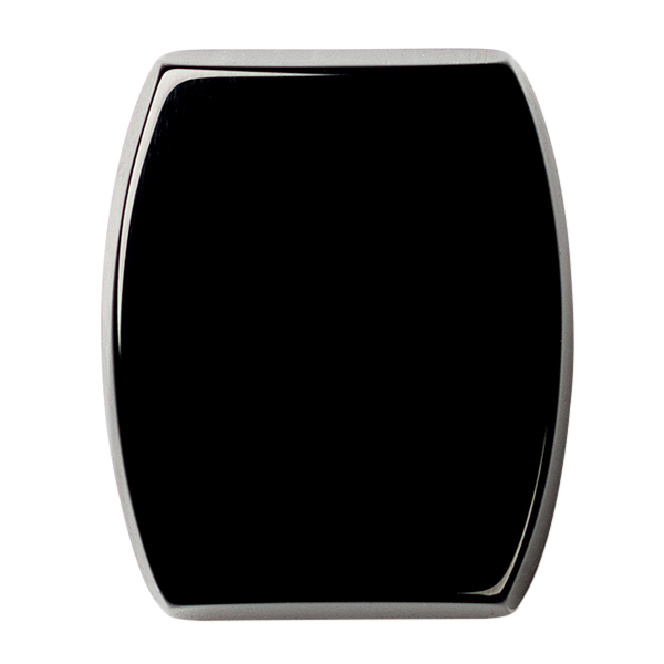 Natural Extra Fine Black Onyx - Barrel Buff Top Cabochon - Brazil - AAA+ Grade