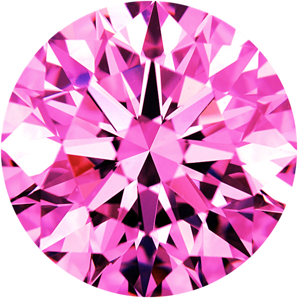 Parcel Natural Super Fine Magenta Pink Sapphire Melee - Round - AAAA Grade