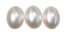 Natural Super Fine White South Sea Mabe Saltwater Pearl - Oval - Australia - AAAA Grade