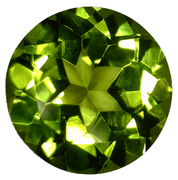 Natural Fine Vibrant Green Peridot - Round - Arizona - Top Grade - NW Gems & Diamonds
