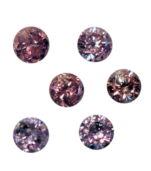 Natural Rare Fine Pink Diamond - Round - Unheated, Untreated