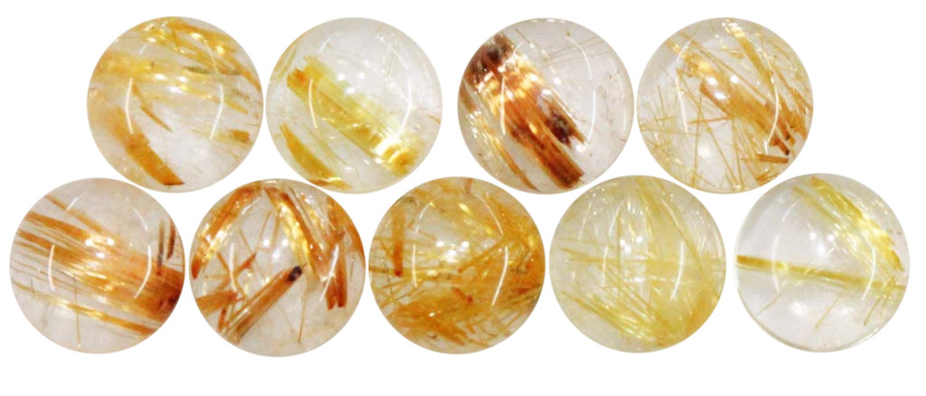 Rutilated sales quartz cabochon