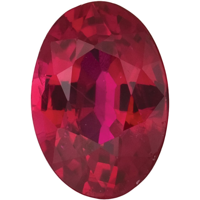 Natural Fine Red Ruby - Oval - Africa - Top Grade - NW Gems & Diamonds
