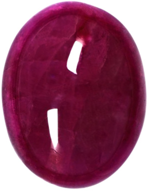 Natural Fine Deep Red Ruby - Oval Cabochon - Africa - Top Grade - NW Gems & Diamonds
