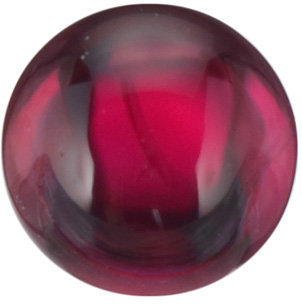 Natural Extra Fine Rich Red Ruby - Round Cabochon - Africa - Extra Fine Grade - NW Gems & Diamonds
