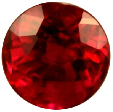 Natural Extra Fine Rich Red Ruby - Round - Africa - Extra Fine Grade - NW Gems & Diamonds

