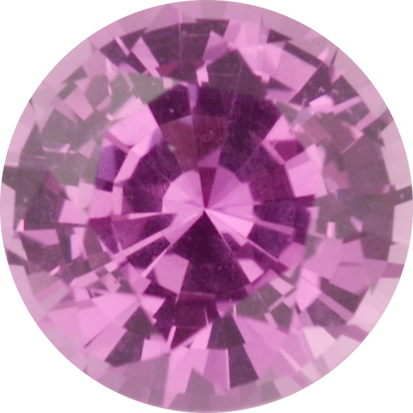 Natural Fine Rich Pink Sapphire - Round - Sri Lanka - Top Grade - NW Gems & Diamonds
