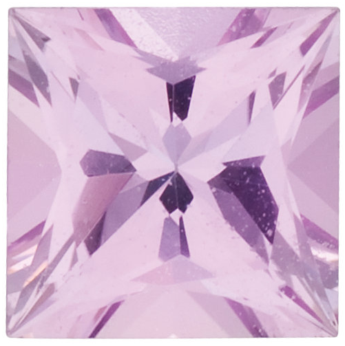 Natural Fine Pink Sapphire - Square Princess - Sri Lanka - Select Grade - NW Gems & Diamonds
