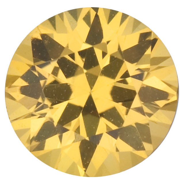 Natural Fine Intense Yellow Sapphire - Round - East Africa - Top Grade - NW Gems & Diamonds
