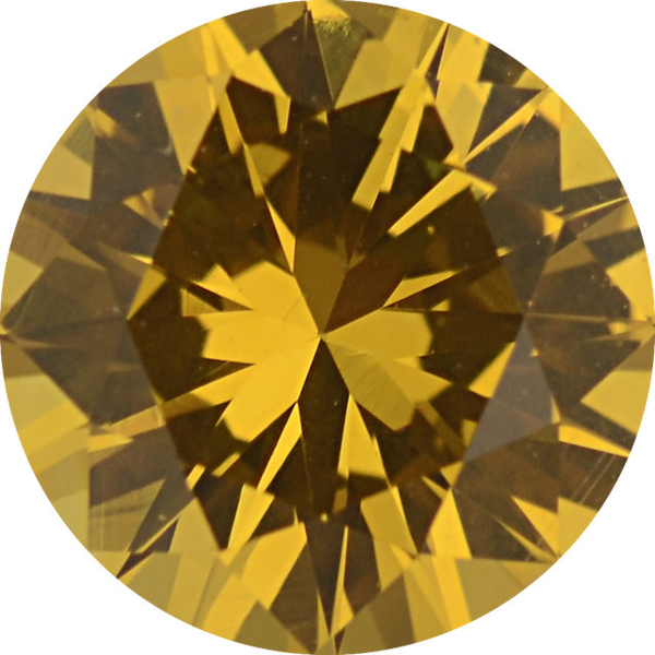 Natural Extra Fine Deep Yellow Sapphire - Round - Sri Lanka - Extra Fine Grade - NW Gems & Diamonds
