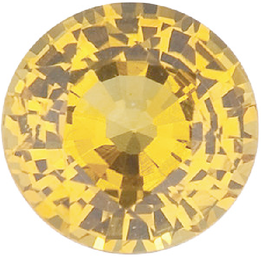Natural Fine Yellow Sapphire - Round - Tahiland - Top Grade - NW Gems & Diamonds
