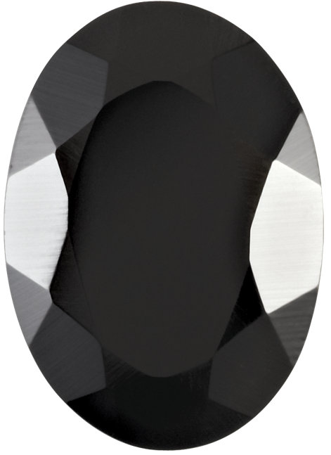 Natural Fine Black Spinel - Oval - Madagascar - Top Grade - NW Gems & Diamonds
