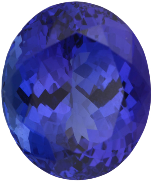 Natural Extra Fine Deep Blue Purple Tanzanite - Oval - Tanzania - Extra Fine Grade - NW Gems & Diamonds
