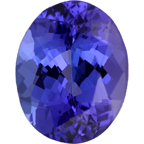 Natural Fine Rich Blue Purple Tanzanite - Oval - Tanzania - Top Grade - NW Gems & Diamonds
