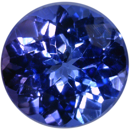 Natural Fine Blue Purple Tanzanite - Round - Tanzania - Top Grade - NW Gems & Diamonds
