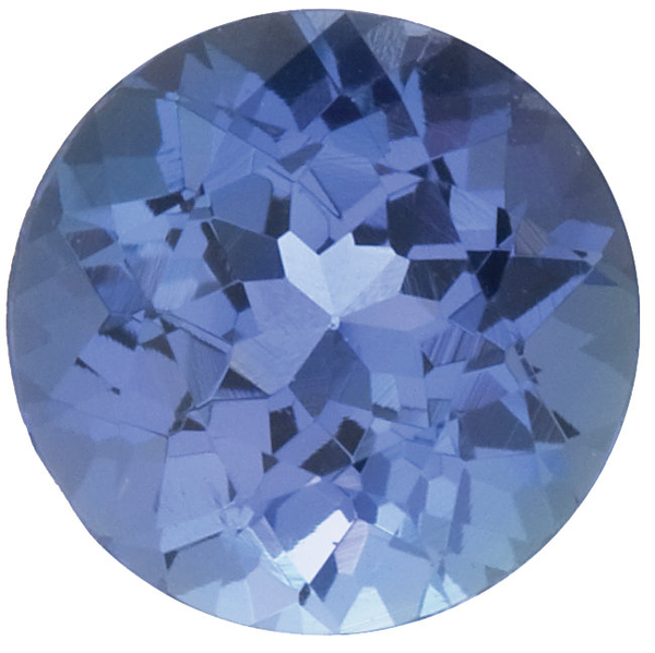 Natural Fine Blue Violet Tanzanite - Round - Tanzania - Select Grade - NW Gems & Diamonds
