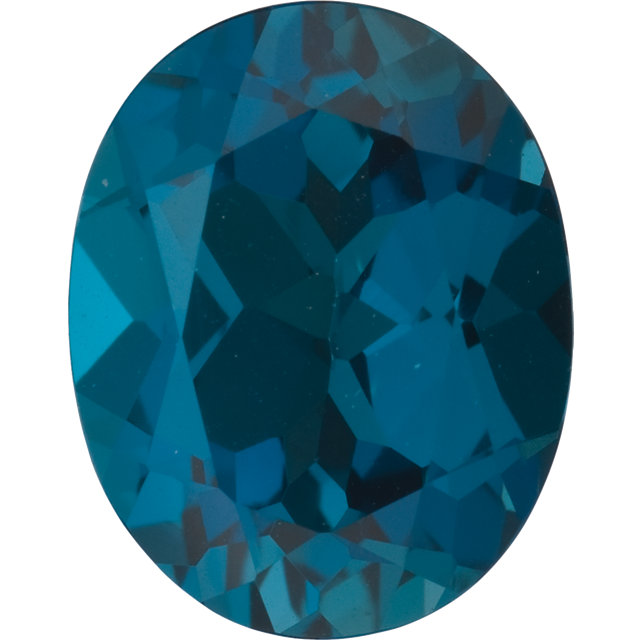 Natural Fine London Blue Topaz - Oval - Brazil - Top Grade - NW Gems & Diamonds
