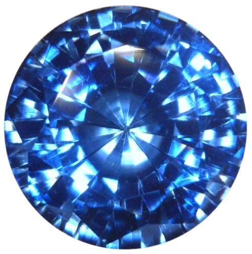 Natural Fine Intense London Blue Topaz - Round - Sri Lanka - Top Grade - NW Gems & Diamonds
